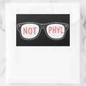 Geen Phyl Sticker (Tas)