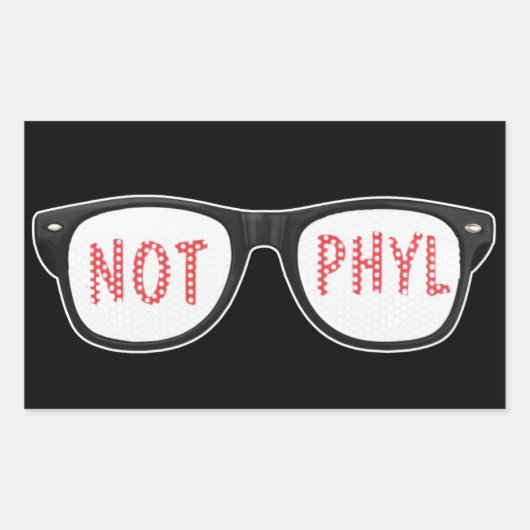 Geen Phyl Sticker (Voorkant)