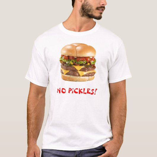 GEEN PiCKLES! T-shirt (Voorkant)