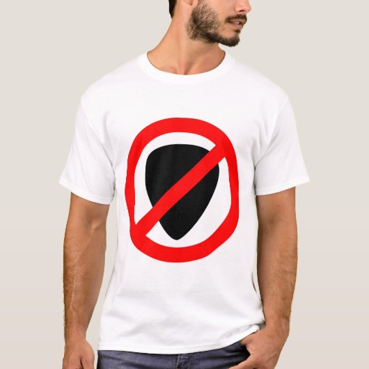 Geen Picks T-shirt (Voorkant)