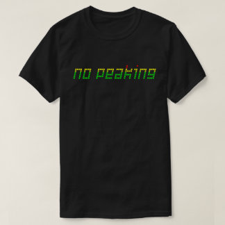 Geen piek t-shirt