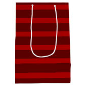 Geen pieken tot 25 december Striped Medium Gift B Medium Cadeauzakje (Achterkant)