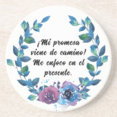 Geen pierdas la fe! zandsteen onderzetter (Voorkant)