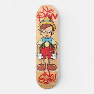 GEEN PIJN GEEN OOGST PERSOONLIJK SKATEBOARD