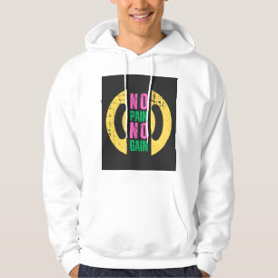 Geen pijn geen pijn hoodie