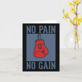 Geen pijn geen pijn kaart (Gele Bloem)