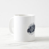 Geen pijn geen pijn koffiemok (Voorkant links)