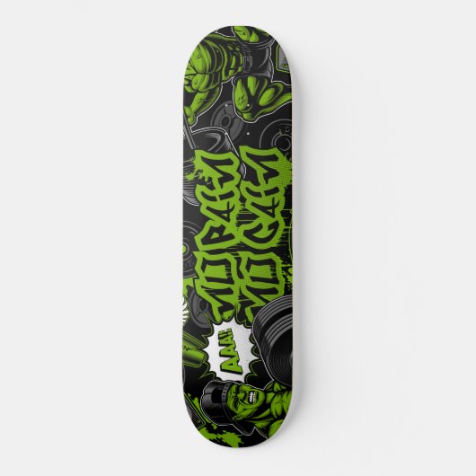 Geen pijn geen pijn persoonlijk skateboard (Voorkant)