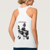 Geen Pijn. Geen Pols Tanktop (Achterkant)