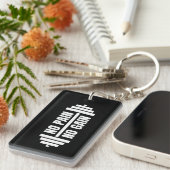 Geen pijn Geen Sleutelhanger (Voorkant Rechts)