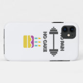 Geen pijn Geen taart Case-Mate iPhone Case (Achterkant (horizontaal))
