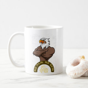 geen pijn geen toename koffiemok