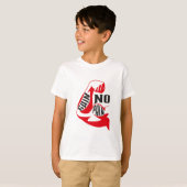 Geen pijn geen toename t-shirt (Voorkant volledig)