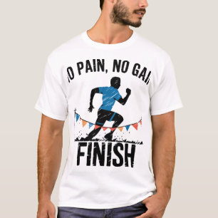 geen pijn geen toename t-shirt