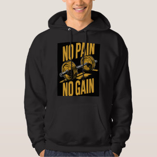Geen pijn geen winst hoodie