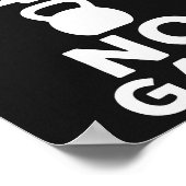 Geen pijn Geen winst - Inspirerend Gym Wall Poster (Hoek)