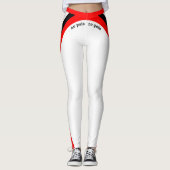 Geen pijn - geen winst! leggings (Voorkant)
