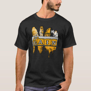 Geen pijn Geen winst OG Gele Toe 1s Aanpassing T-shirt
