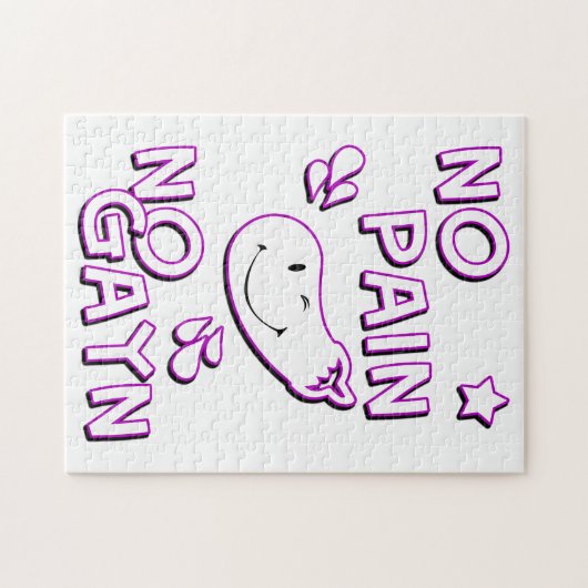 Geen pijn in de ogen legpuzzel (Horizontaal)