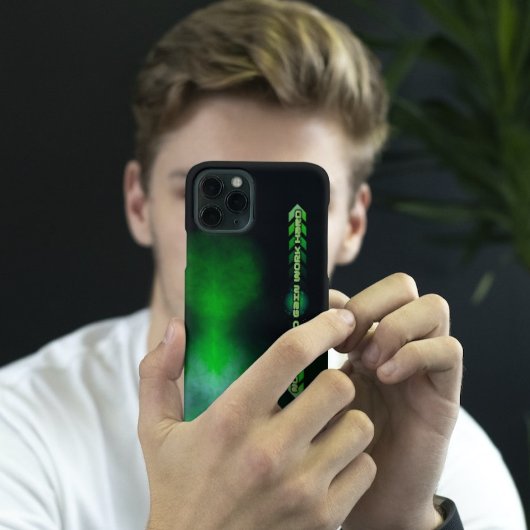 Geen pijn meer werken hard groen Case-Mate iPhone case