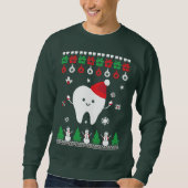 Geen Pijn Tandarts Kerstplezier! Trui (Voorkant)