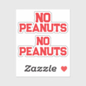 GEEN PINDA'S STICKER (Vel)