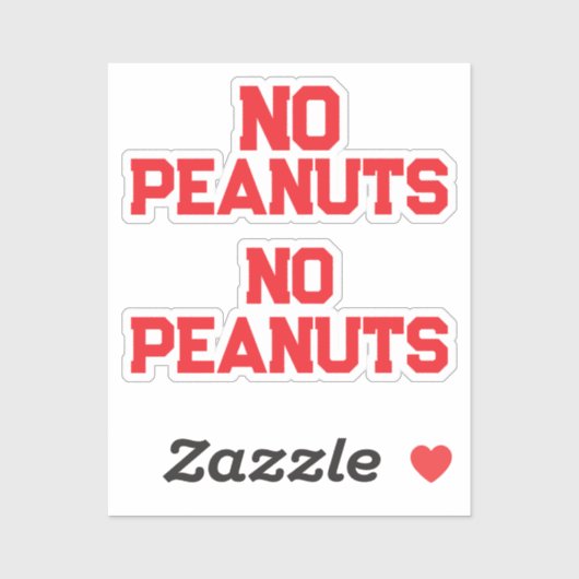 GEEN PINDA'S STICKER (Vel)