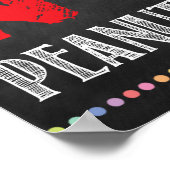 Geen pinda's toegestaan Poster op school (Hoek)