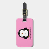 Geen pinguïn bagagelabel (Voorkant verticaal)