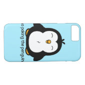 Geen pinguïn Case-Mate iPhone case (Achterkant (Horizontaal))