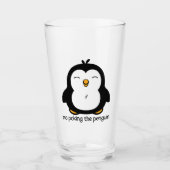 Geen pinguïn glas (Voorkant)