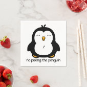 Geen pinguïn Humor Servet (Insitu)