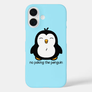 Geen Pinguïn Prikken iPhone 16 Hoesje