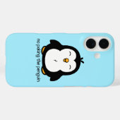 Geen Pinguïn Prikken Case-Mate iPhone Case (Achterkant (horizontaal))
