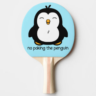 Geen pinguïn tafeltennisbatje