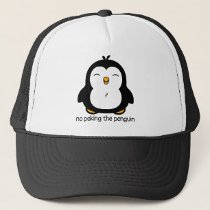 Geen pinguïn trucker pet