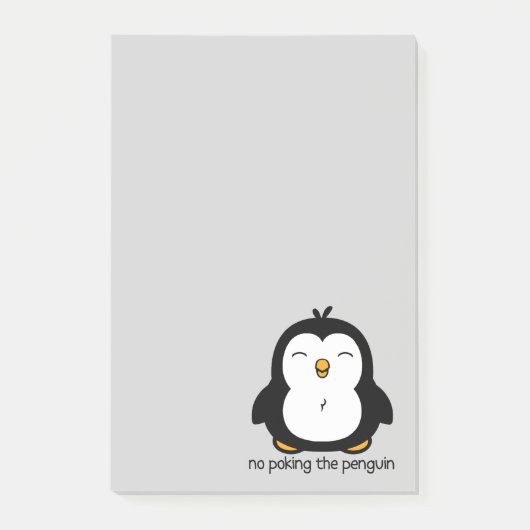 Geen pinguïn verkuilen post-it® notes (Voorkant)