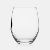 Geen pinguïn wijnglas zonder voet (Links)