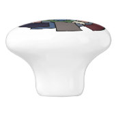 Geen pion keramische knop (Zijkant)