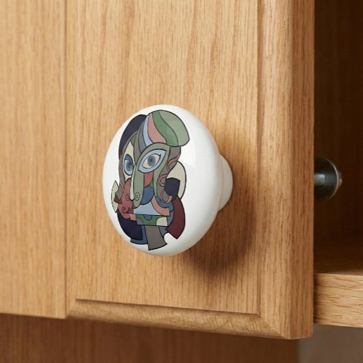 Geen pion keramische knop
