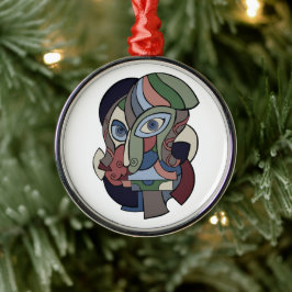 Geen pion metalen ornament