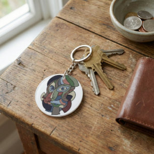 Geen pion sleutelhanger