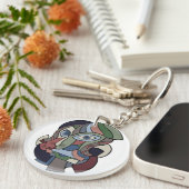 Geen pion sleutelhanger (Voorkant Rechts)