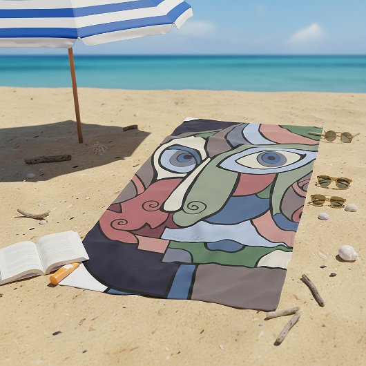 Geen pion strandlaken