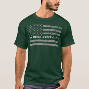 Geen Pistolen, alleen de vlag van de Guts Correcti T-shirt