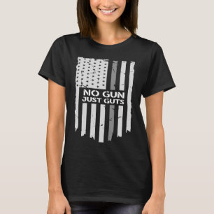 Geen Pistolen, alleen de vlag van de Guts Correcti T-shirt