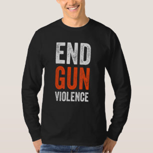 Geen Pistool Bewustmakingsdag Draag Oranje T-shirt