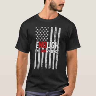Geen Pistool Bewustmakingsdag Draag Sinaasappel ge T-shirt
