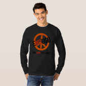 Geen Pistool Bewustmakingsdag Draag Sinaasappel ge T-shirt (Voorkant volledig)