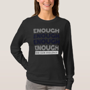 Geen Pistool Bewustmakingsdag Draag Sinaasappel ge T-shirt